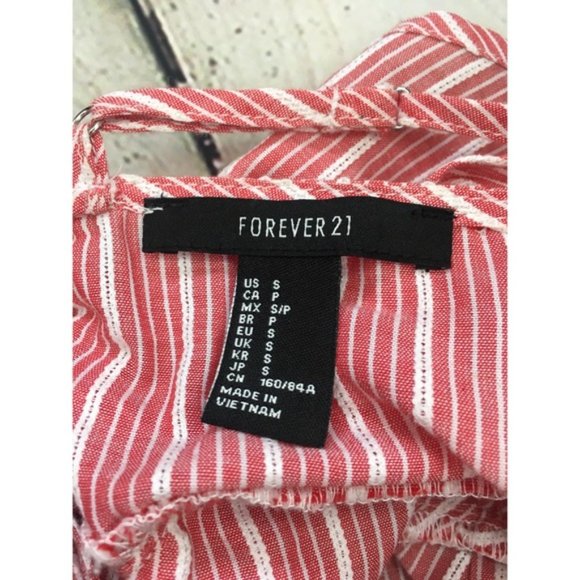 Forever 2 Striped Boho Crop Top - Picture 11 of 11
